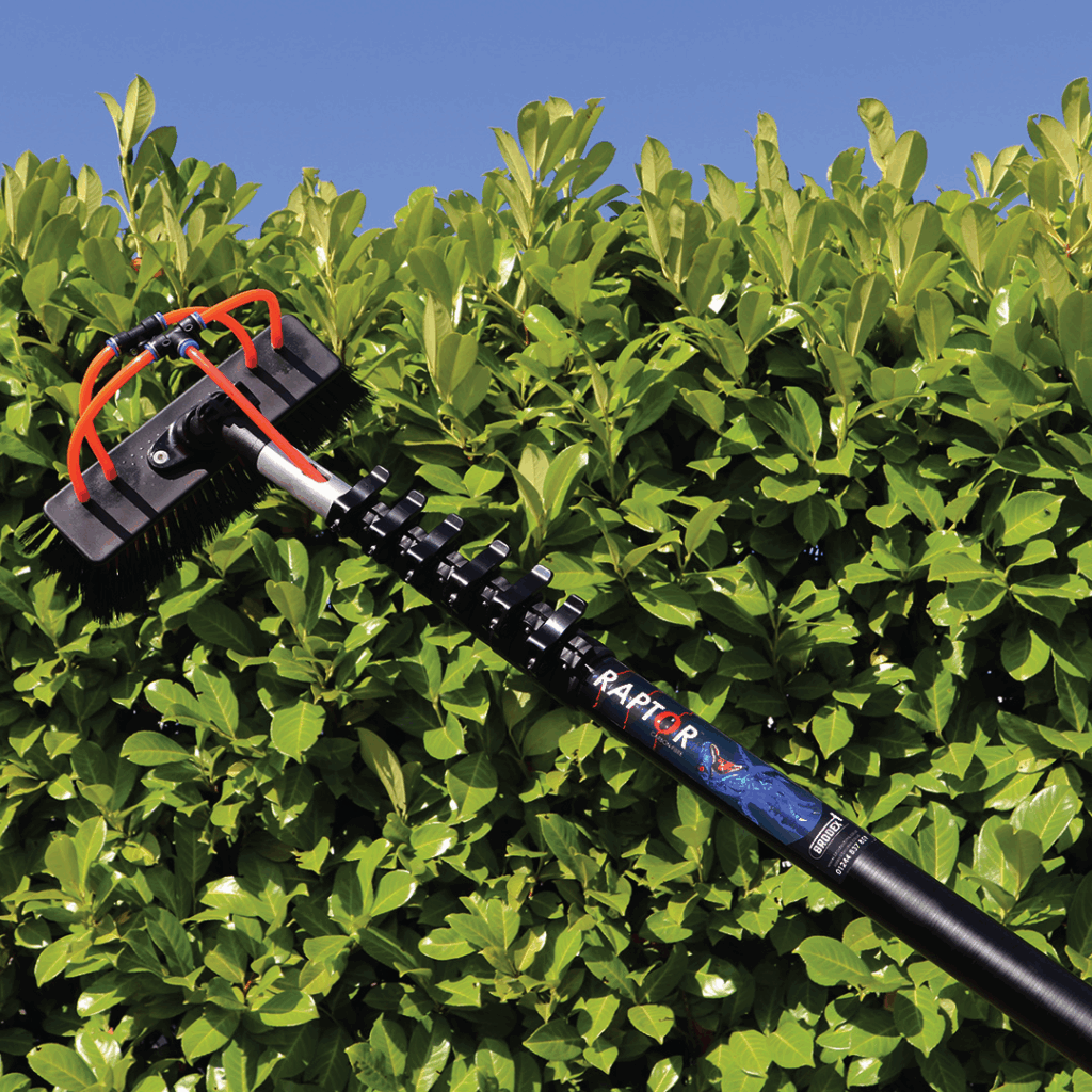 Raptor Carbon - Solar Panel Cleaning Pole - Window Cleaning Pole - Water Fed Pole - Water Fed Poles